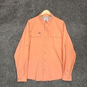 Poncho Outdoors The Tequila Sunrise Shirt Mens 2XL Slim Fit Performance Stretch